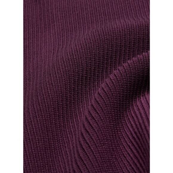 NWT BABATON Aritzia Sculpt Knit Racer Cropped Tank Size 2XS Dewberry Purple - Picture 5 of 9